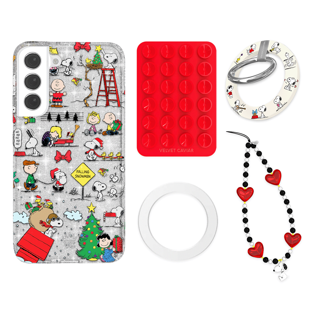 Snoopy Christmas Glitter Galaxy Bundle Set - Grip - Image 2