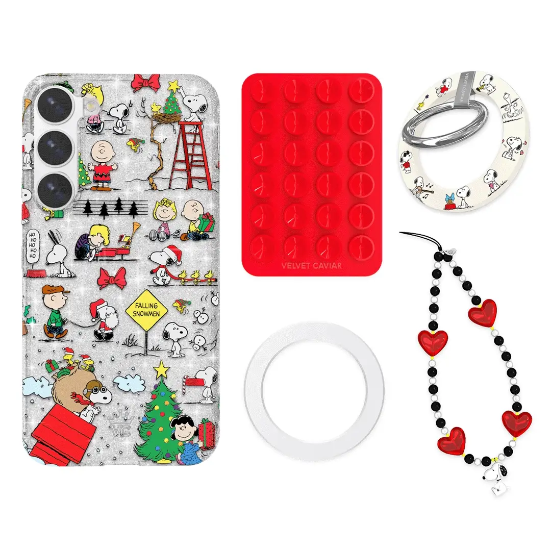 Snoopy Christmas Glitter Galaxy Bundle Set - Grip - Image 5