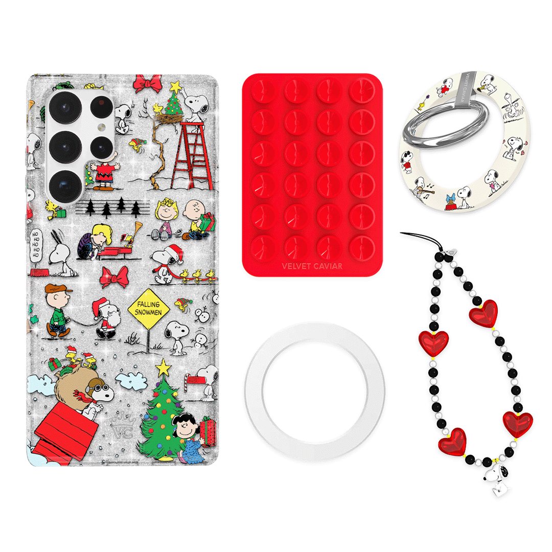 Snoopy Christmas Glitter Galaxy Bundle Set - Grip - Image 6