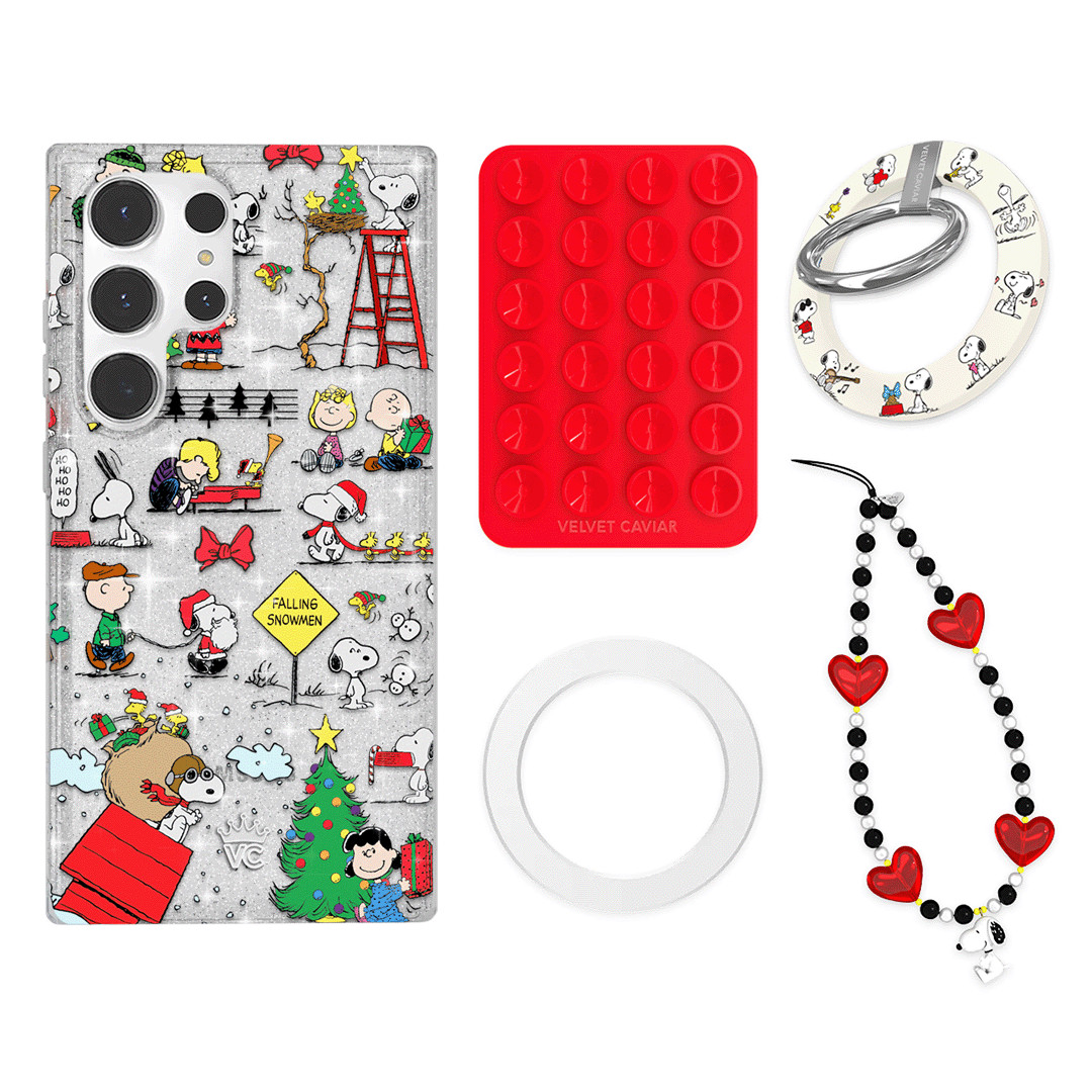 Snoopy Christmas Glitter Galaxy Bundle Set - Grip - Image 9