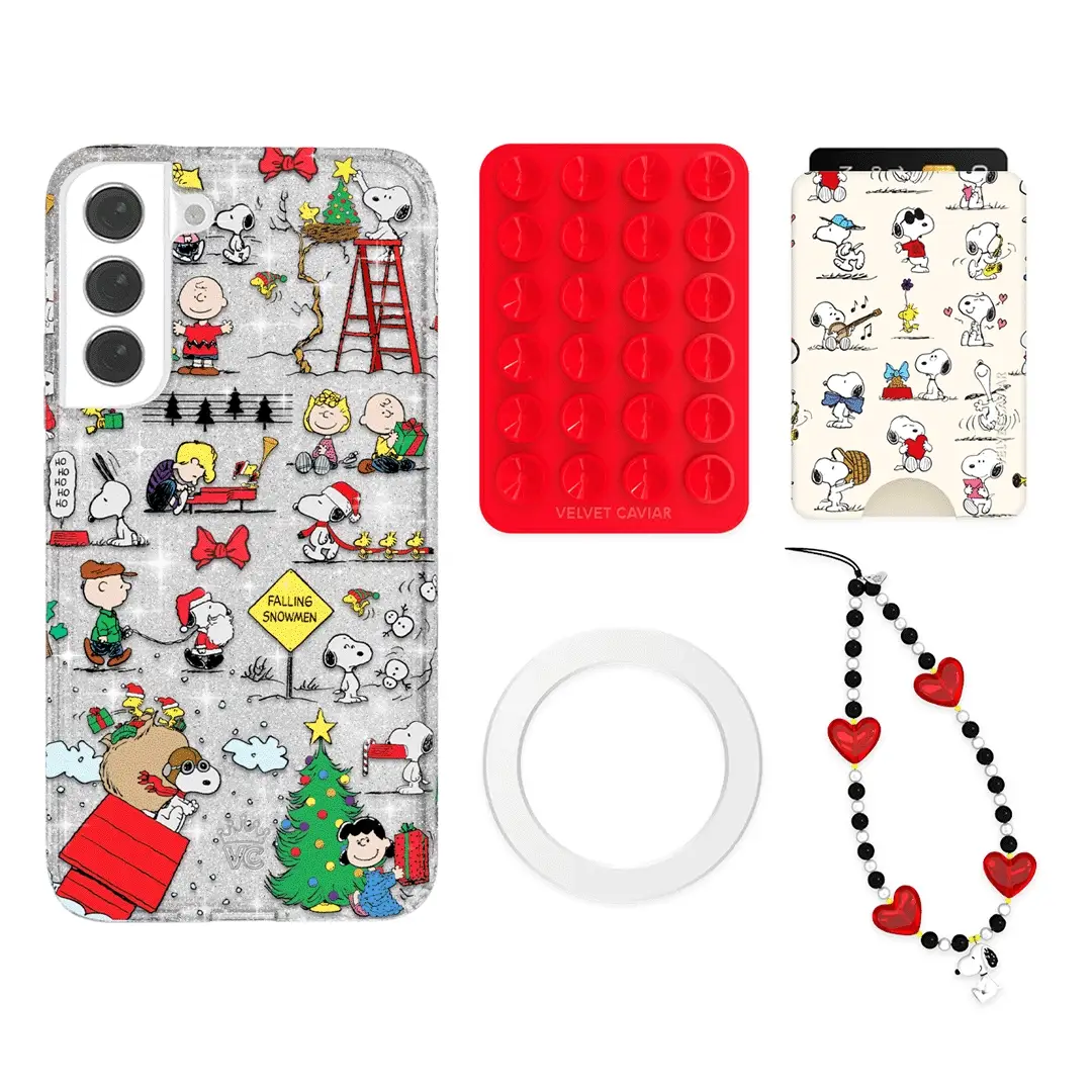 Snoopy Christmas Glitter Galaxy Bundle Set - Wallet - Image 2