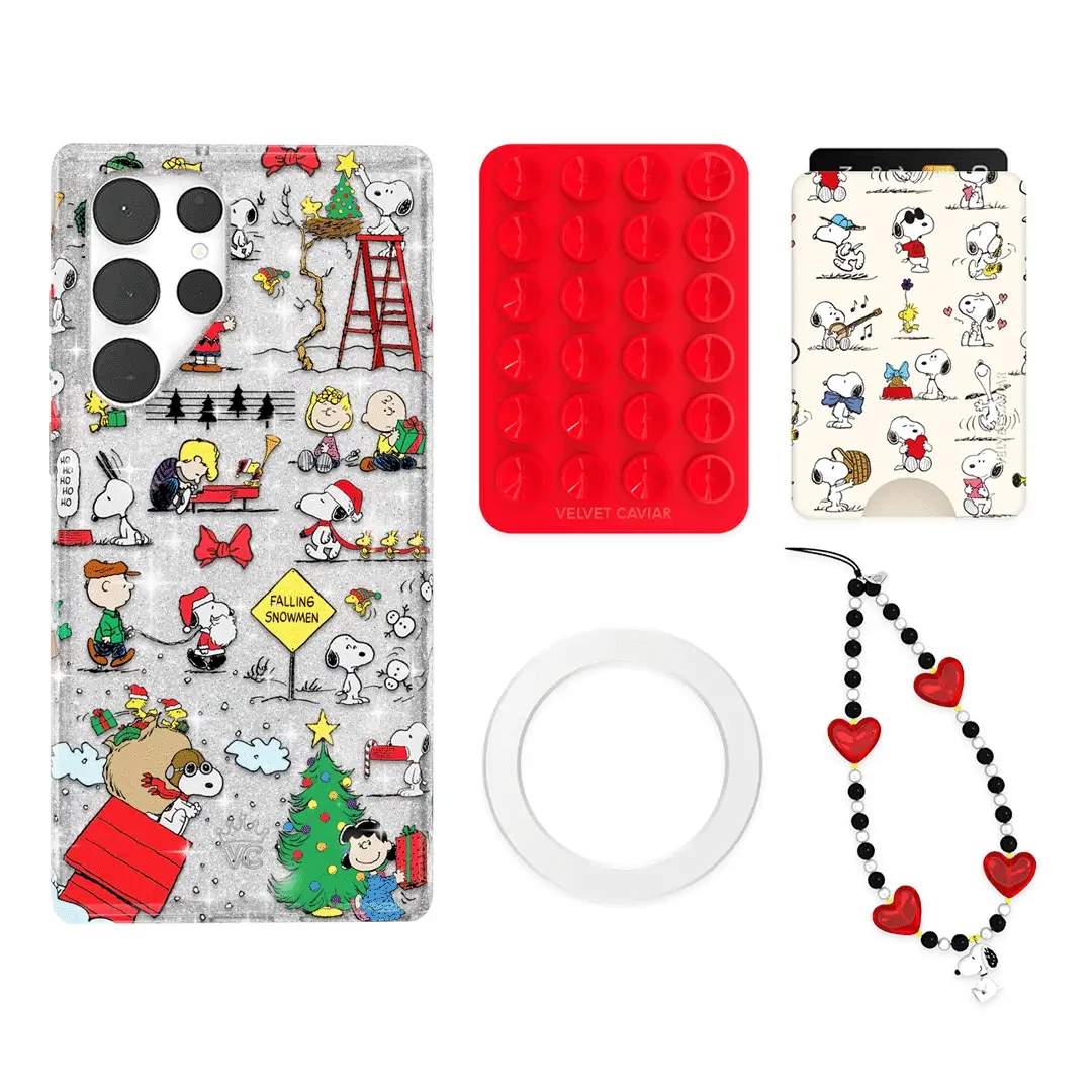 Snoopy Christmas Glitter Galaxy Bundle Set - Wallet - Image 3