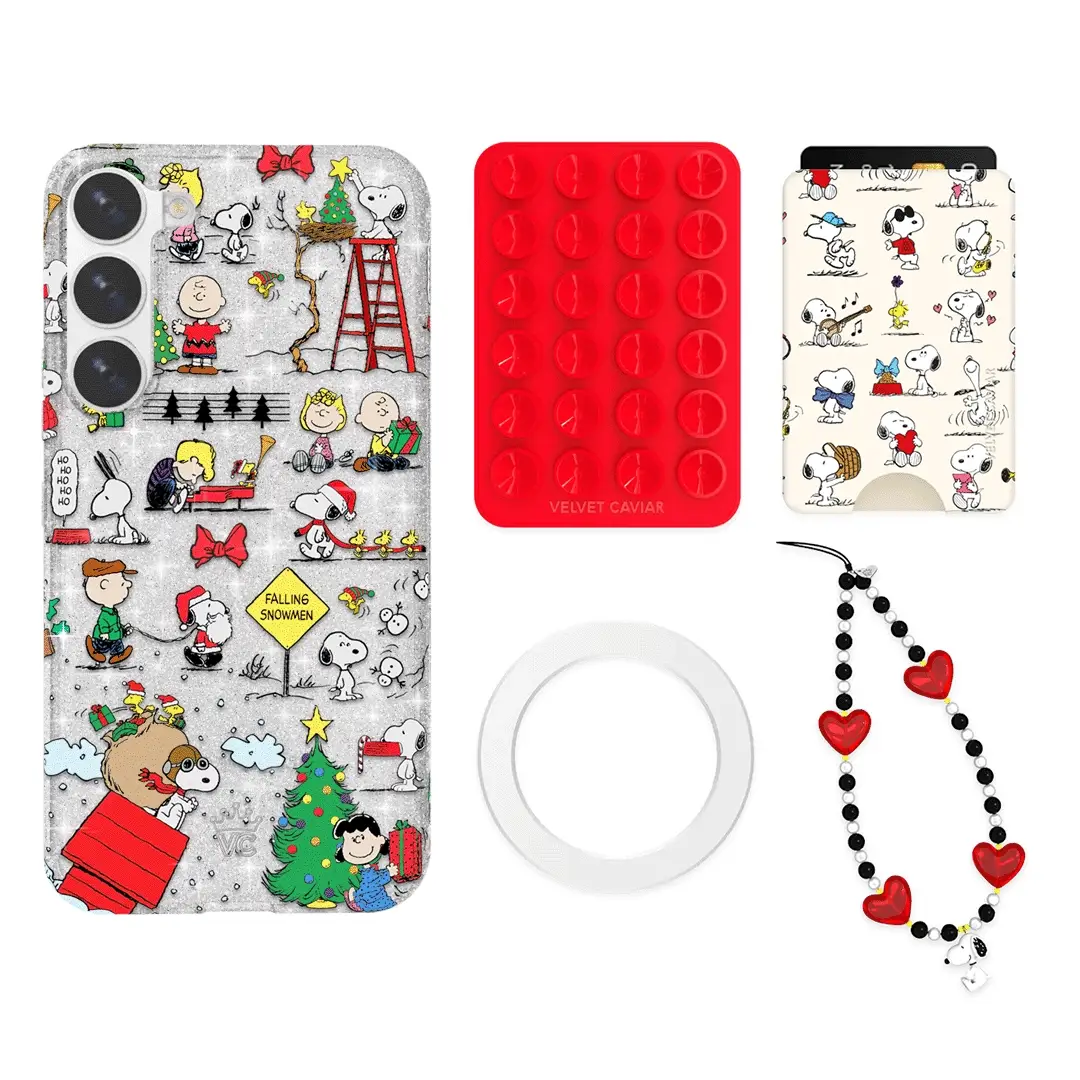 Snoopy Christmas Glitter Galaxy Bundle Set - Wallet - Image 5