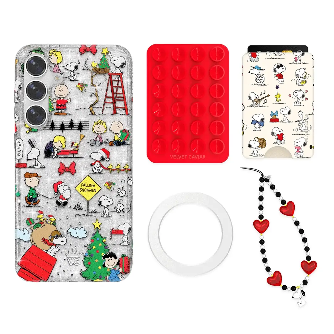 Snoopy Christmas Glitter Galaxy Bundle Set - Wallet - Image 8