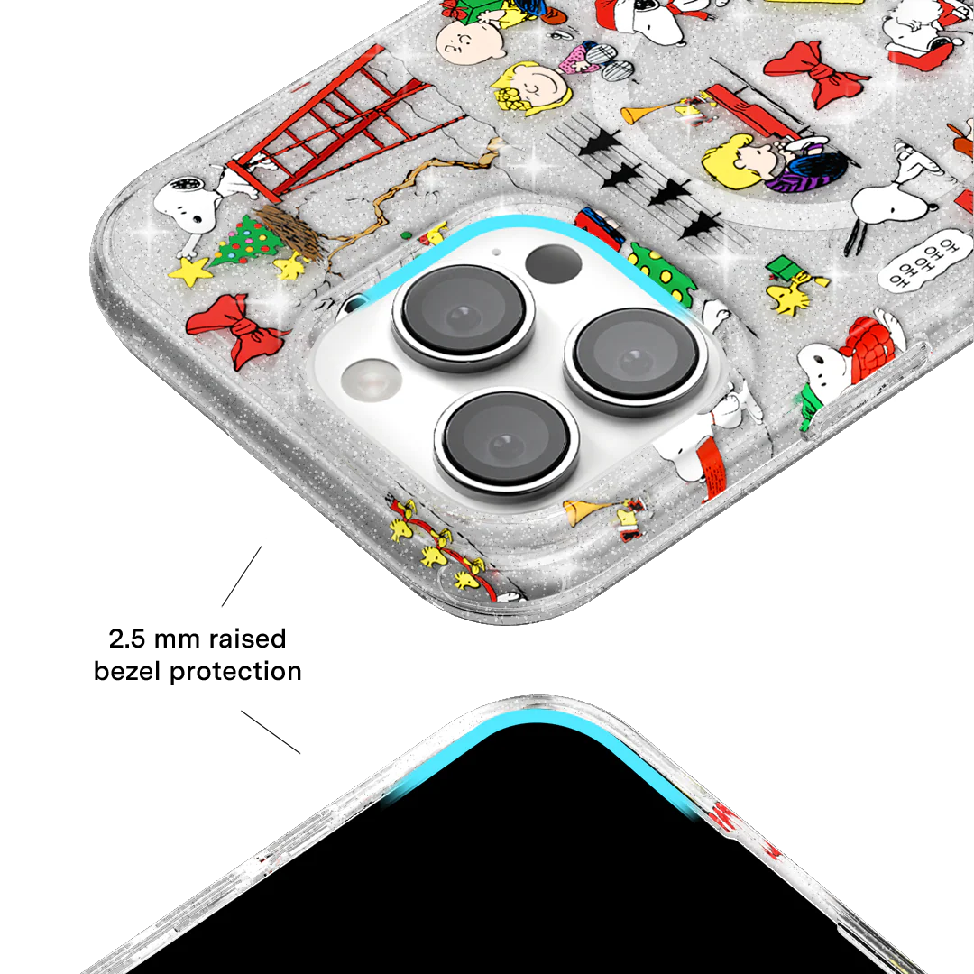 Snoopy Christmas Glitter iPhone Case - Image 17