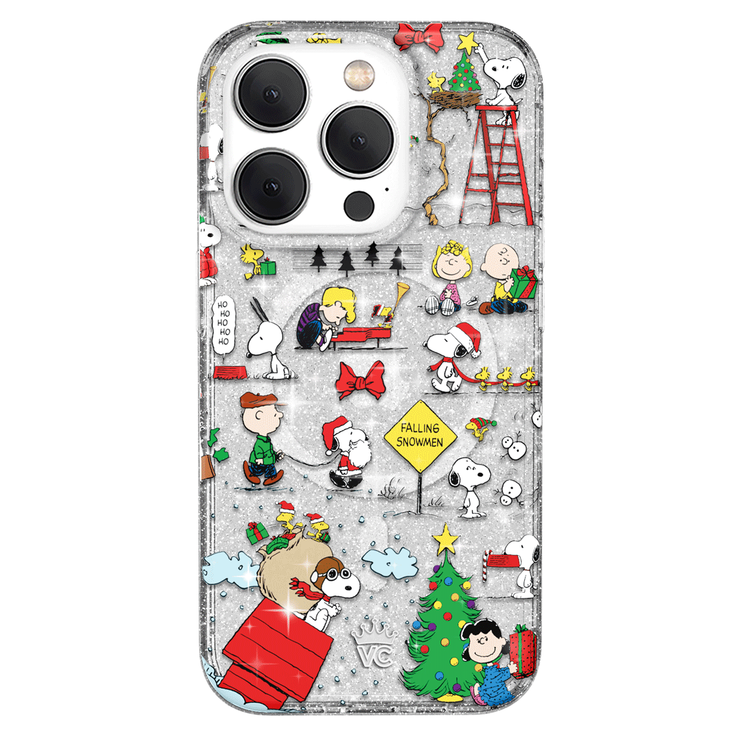 Snoopy Christmas Glitter iPhone Case - Image 26