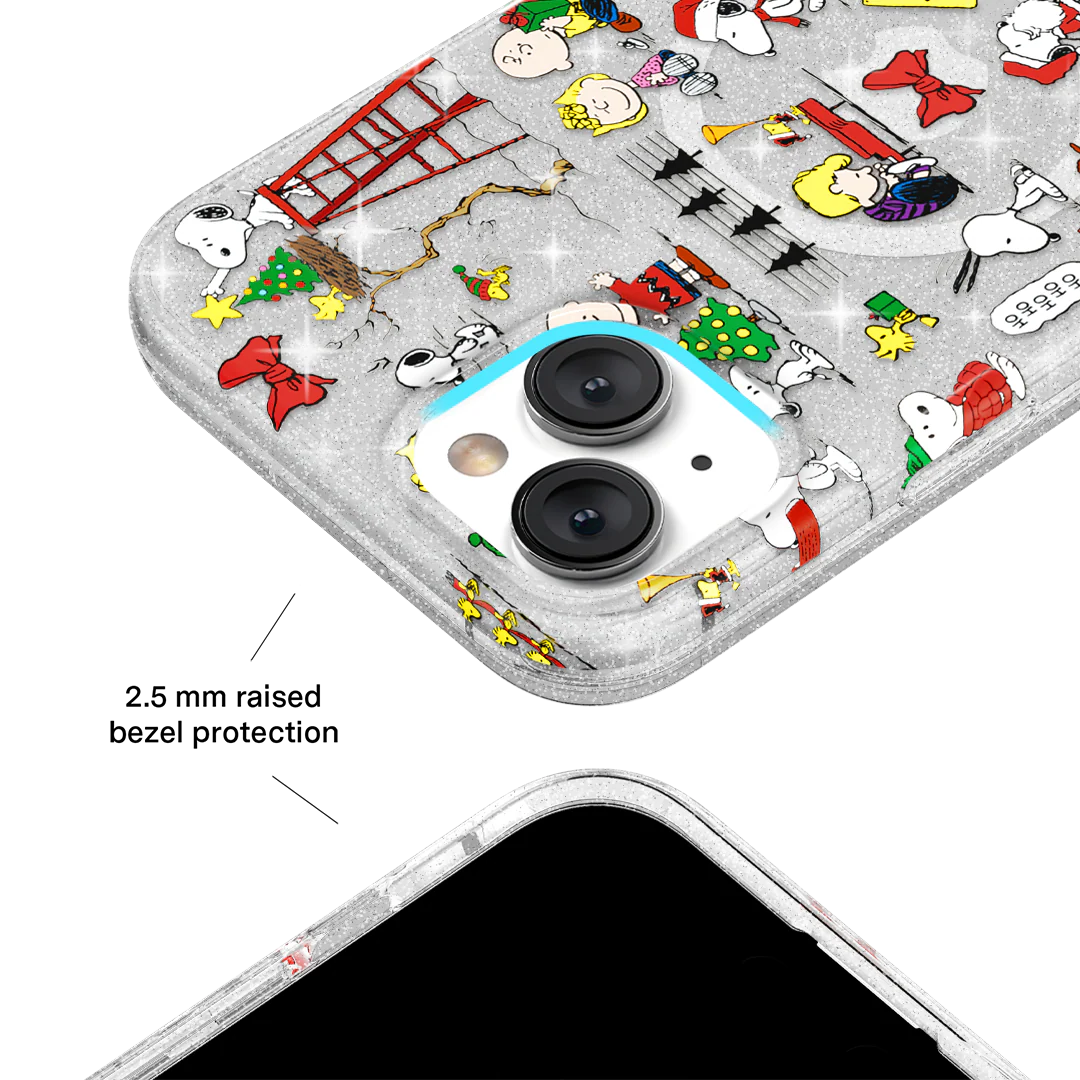 Snoopy Christmas Glitter iPhone Case - Image 32