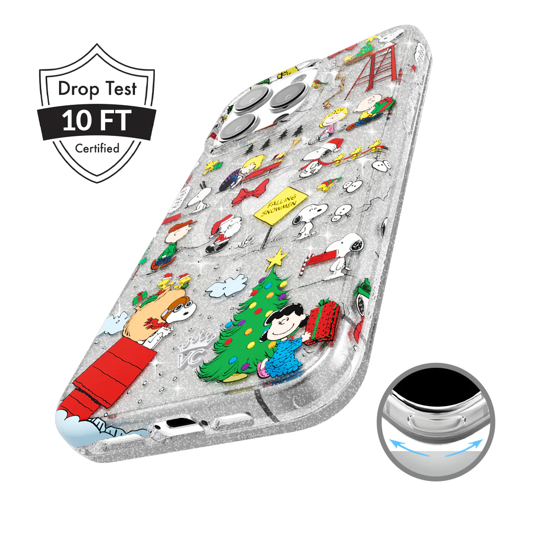 Snoopy Christmas Glitter iPhone Case - Image 39