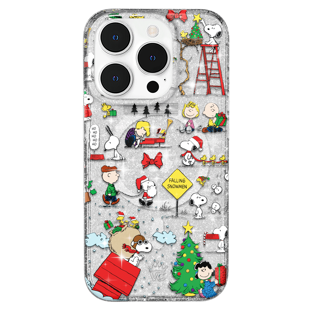 Snoopy Christmas Glitter iPhone Case - Image 51