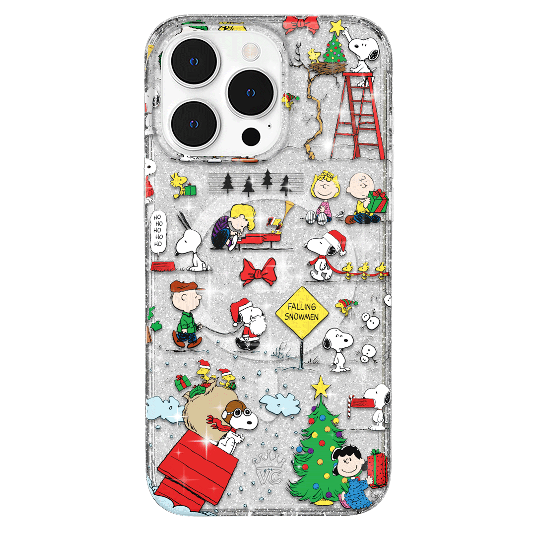 Snoopy Christmas Glitter iPhone Case - Image 56