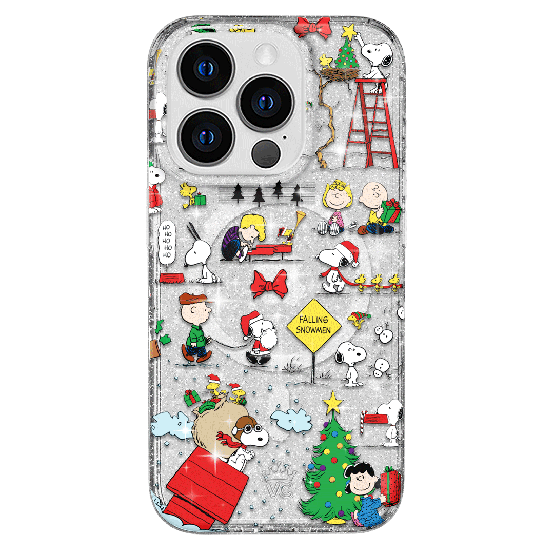 Snoopy Christmas Glitter iPhone Case - Image 66