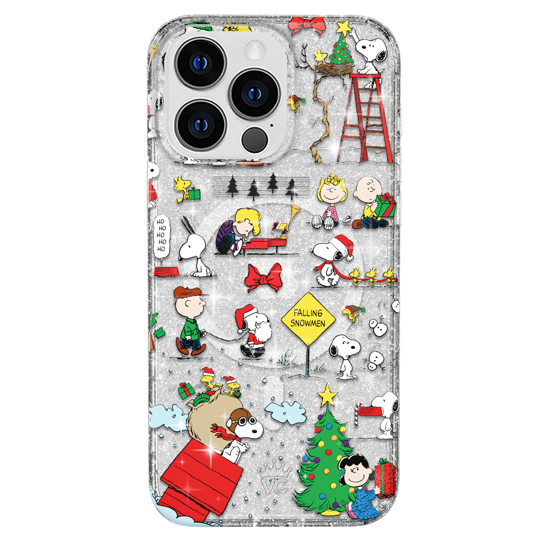 Snoopy Christmas Glitter iPhone Case - Image 71
