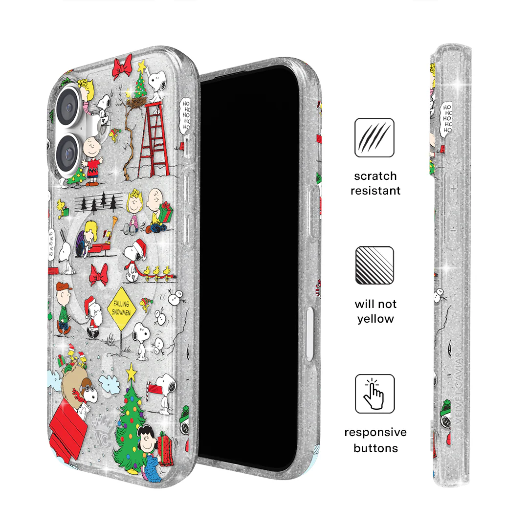 Snoopy Christmas Glitter iPhone Case - Image 80