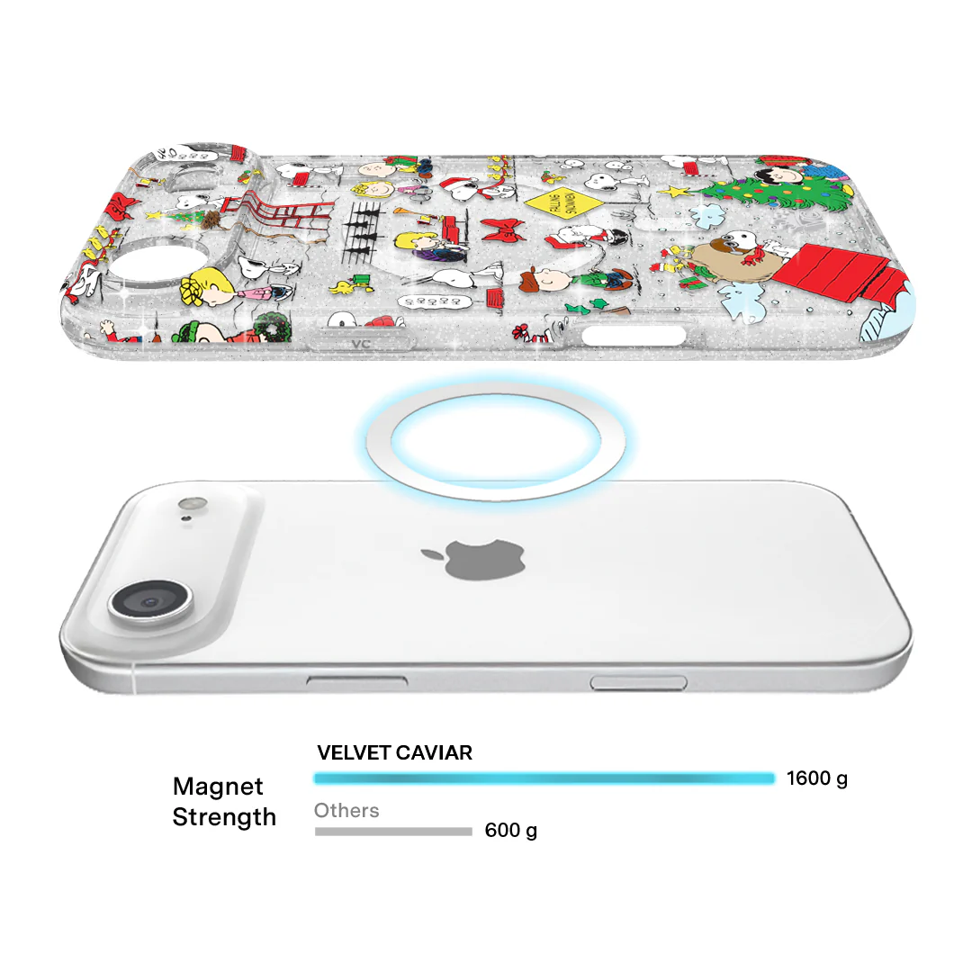 Snoopy Christmas Glitter iPhone Case - Image 84