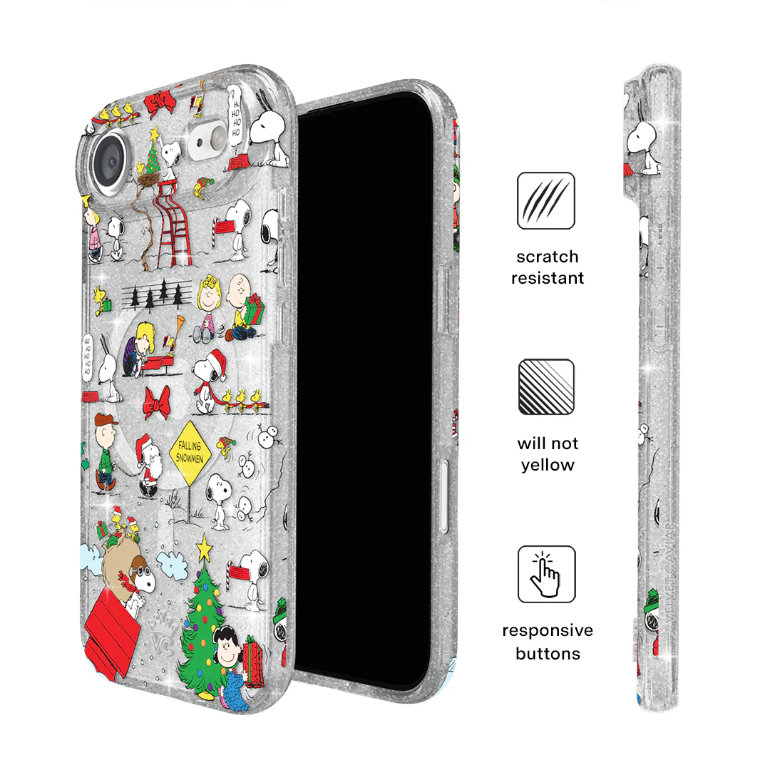 Snoopy Christmas Glitter iPhone Case - Image 85