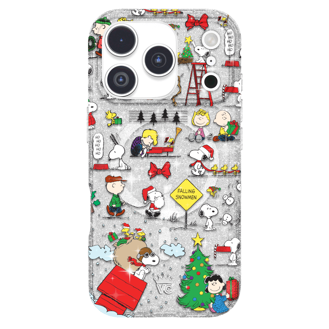 Snoopy Christmas Glitter iPhone Case - Image 91
