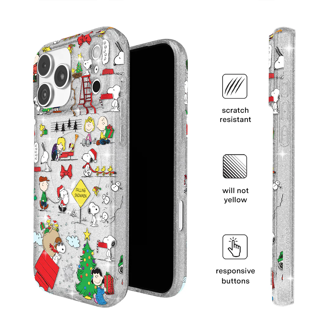 Snoopy Christmas Glitter iPhone Case - Image 95