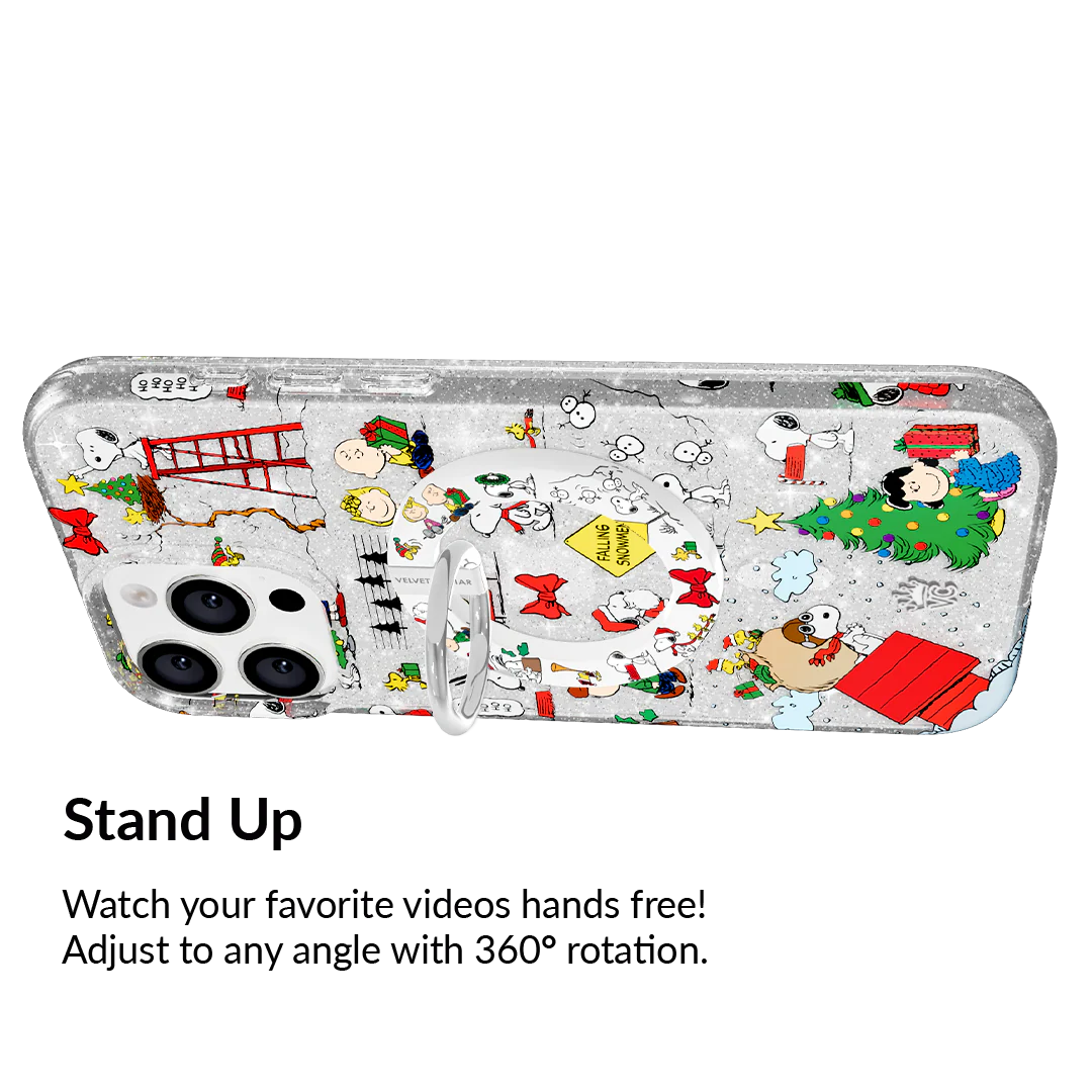 Snoopy Christmas Glitter MagSafe Grip Ring - Image 4