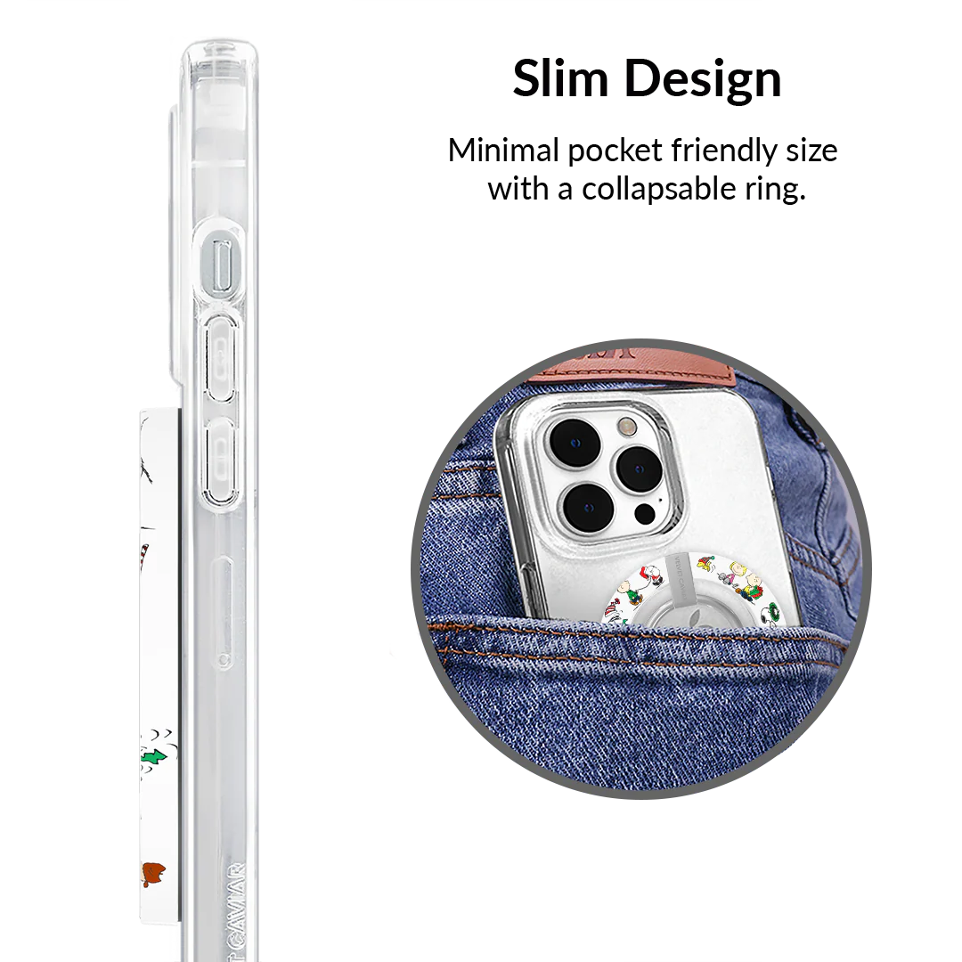 Snoopy Christmas Glitter MagSafe Grip Ring - Image 5