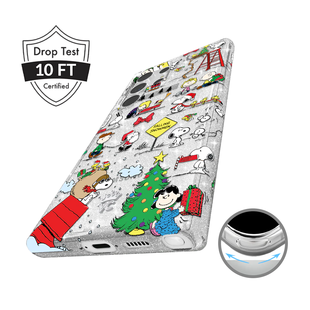 Snoopy Christmas Glitter Samsung Case - Image 11