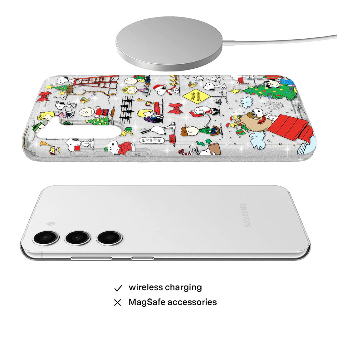 Snoopy Christmas Glitter Samsung Case - Image 16
