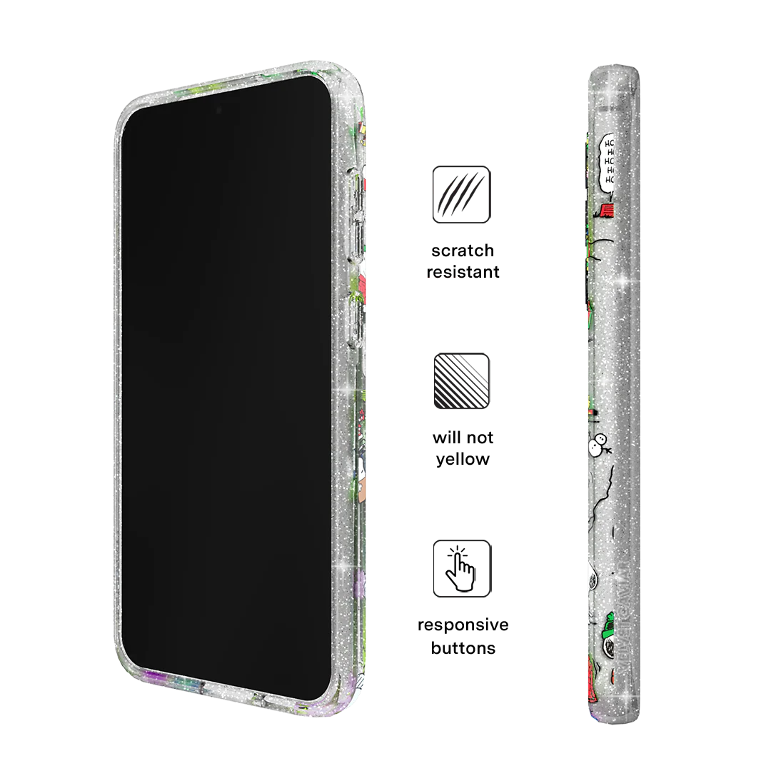 Snoopy Christmas Glitter Samsung Case - Image 24