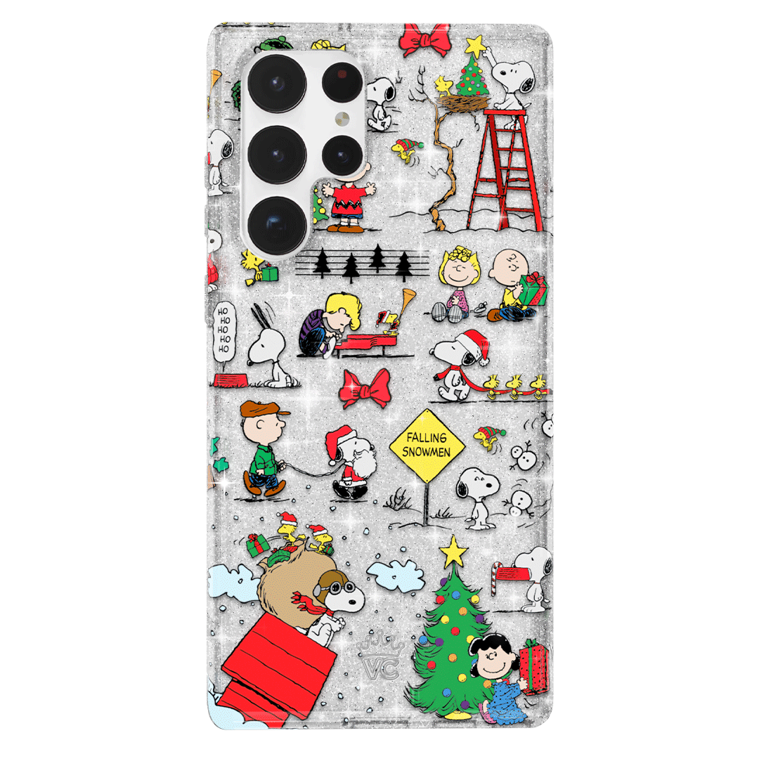 Snoopy Christmas Glitter Samsung Case - Image 25