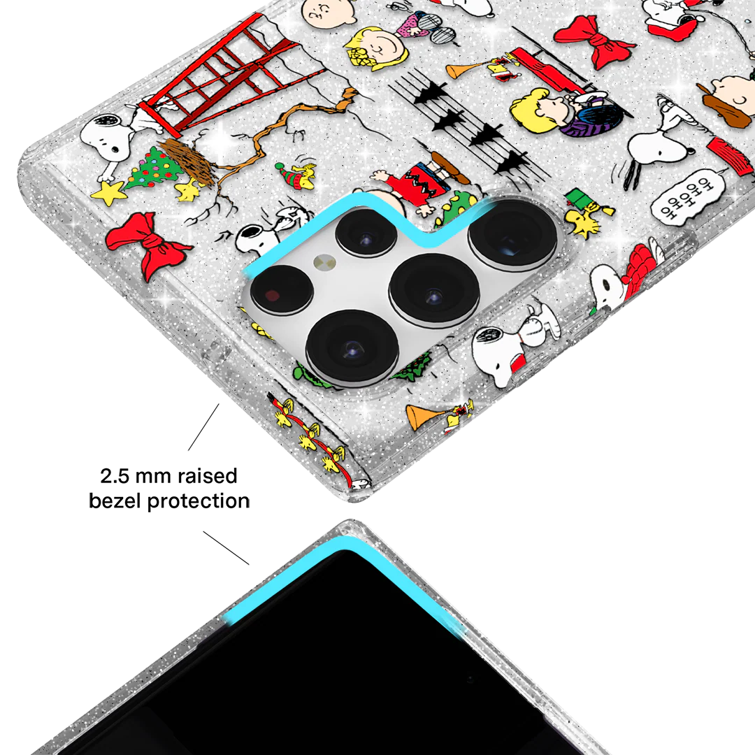 Snoopy Christmas Glitter Samsung Case - Image 27