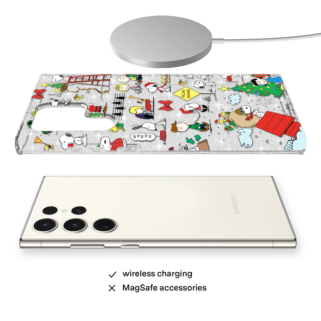 Snoopy Christmas Glitter Samsung Case - Image 28