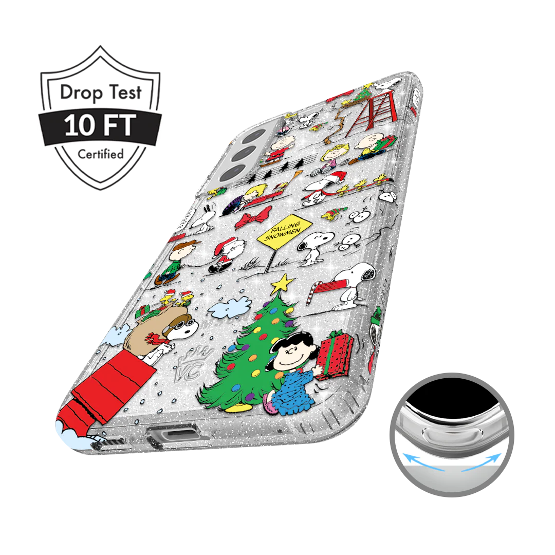 Snoopy Christmas Glitter Samsung Case - Image 41