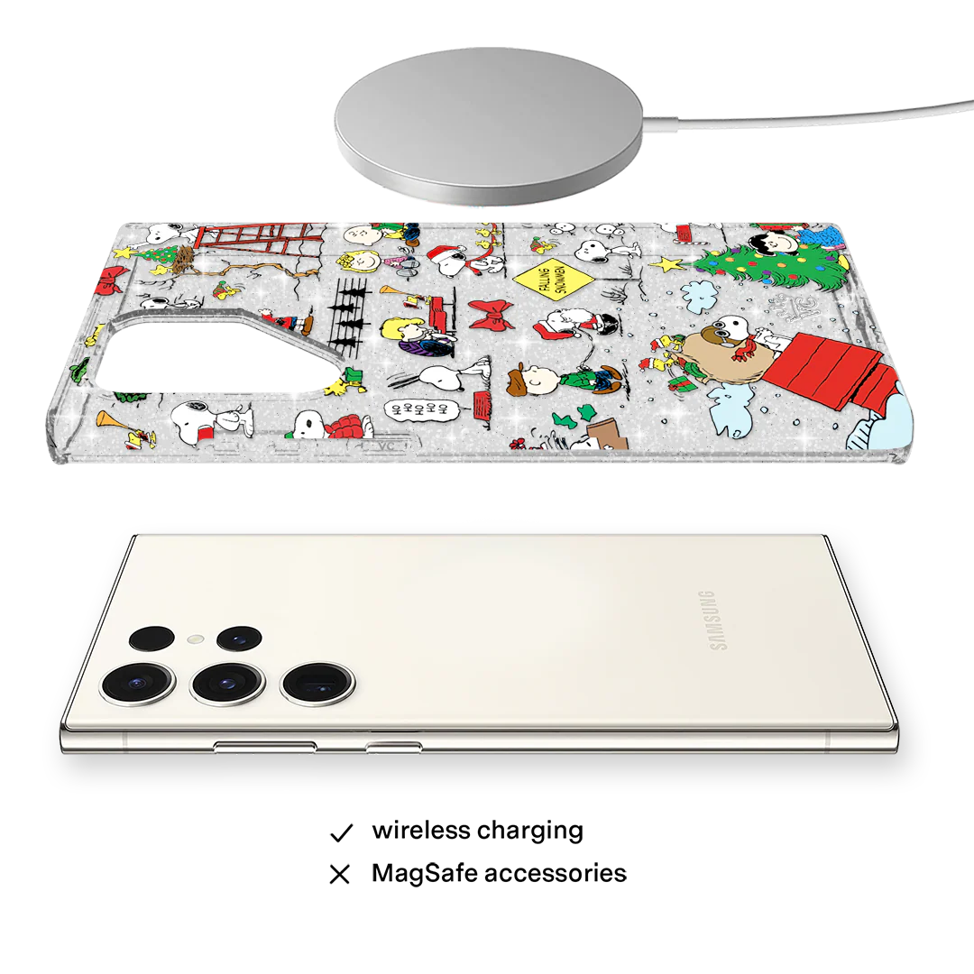 Snoopy Christmas Glitter Samsung Case - Image 46