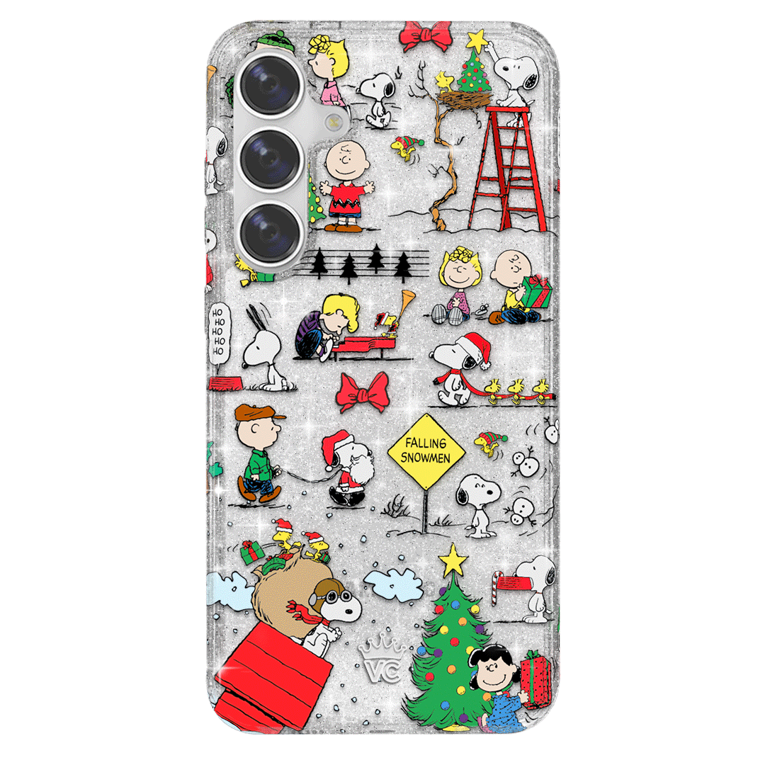 Snoopy Christmas Glitter Samsung Case - Image 49