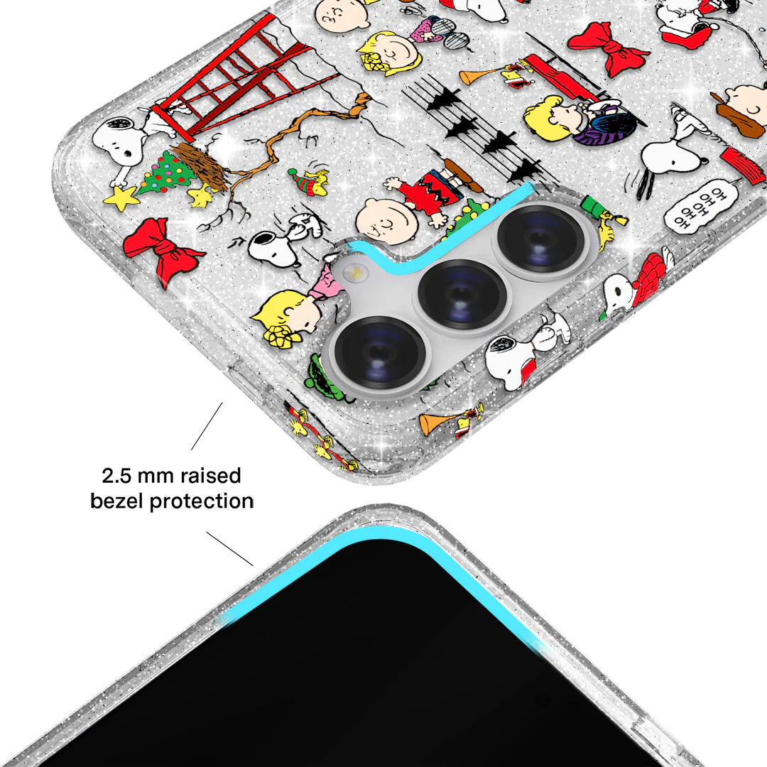 Snoopy Christmas Glitter Samsung Case - Image 51