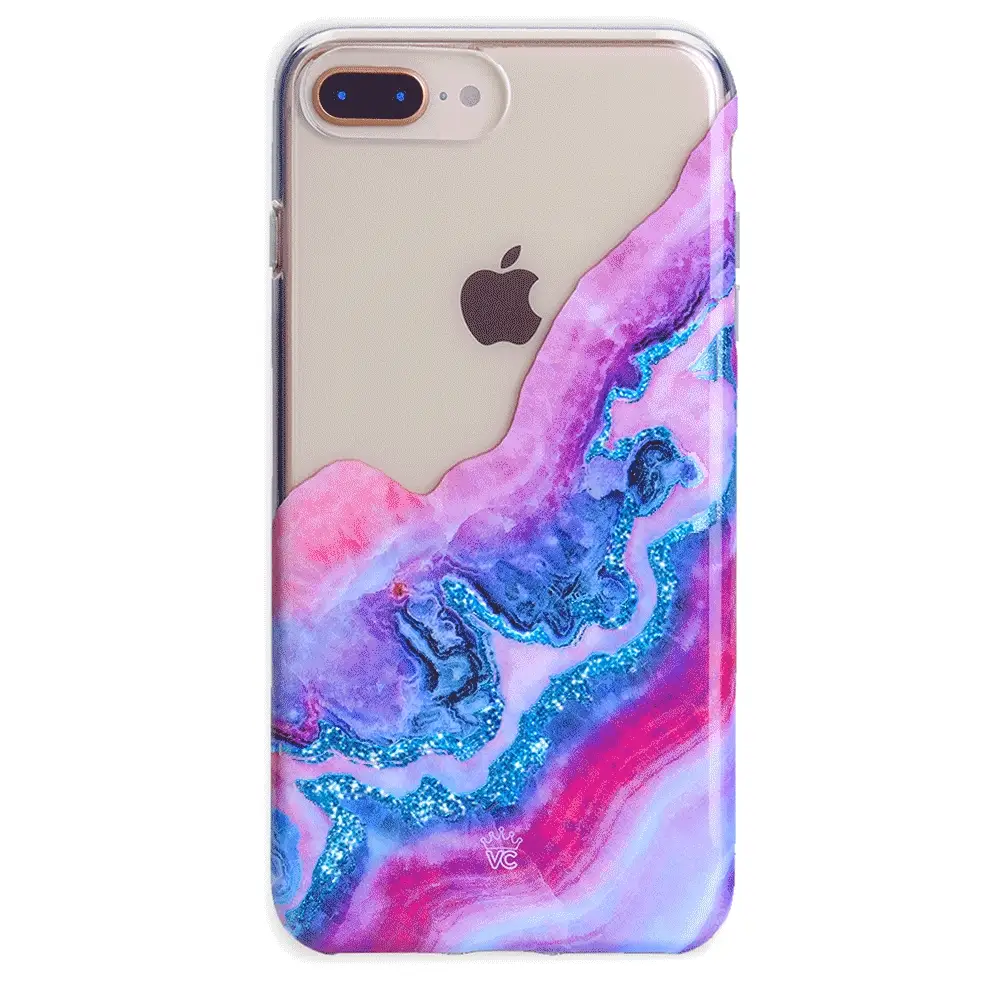 Geode Glitter Clear iPhone Case - Image 15