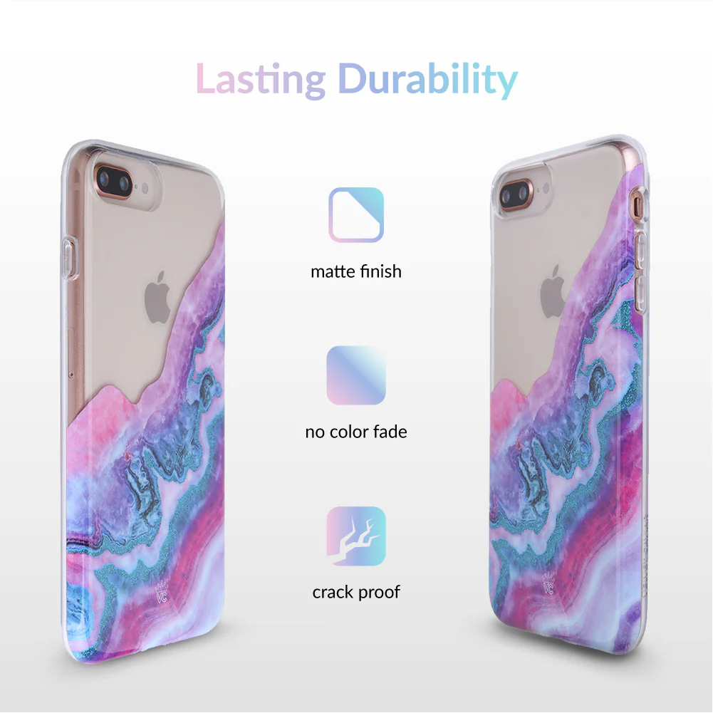 Geode Glitter Clear iPhone Case - Image 19