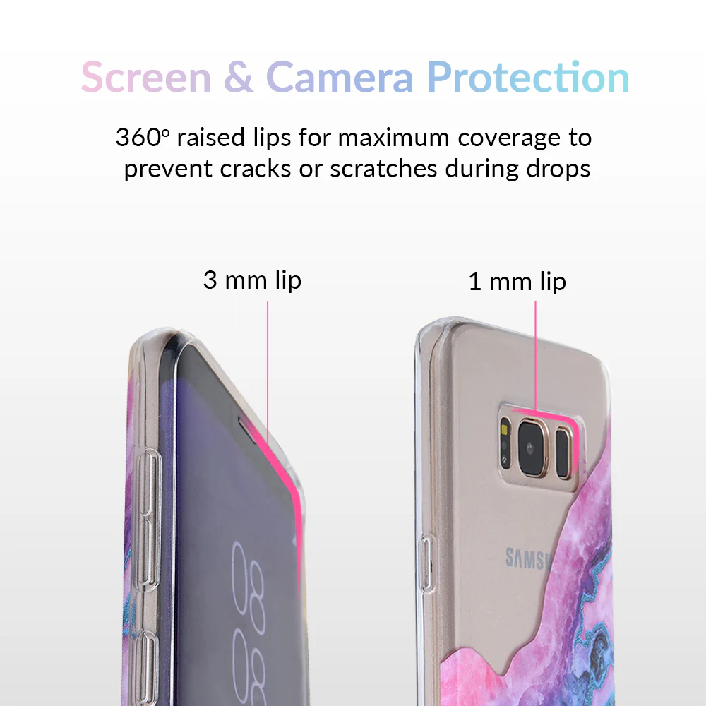 Geode Glitter Clear Samsung Case - Image 10
