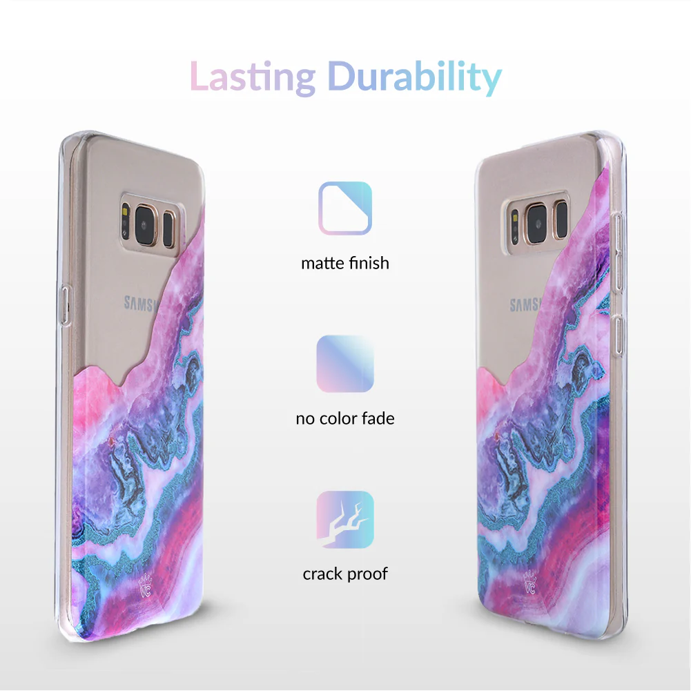 Geode Glitter Clear Samsung Case - Image 12