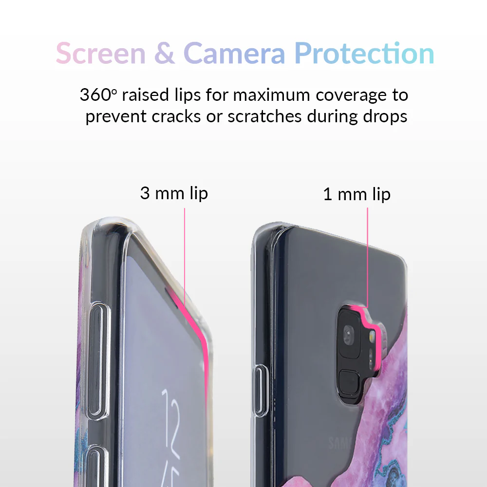 Geode Glitter Clear Samsung Case - Image 18