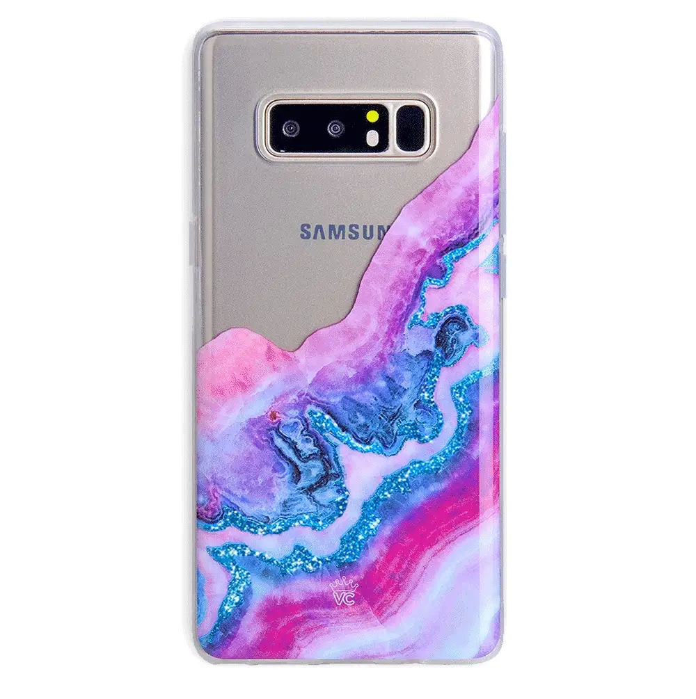 Geode Glitter Clear Samsung Case - Image 29