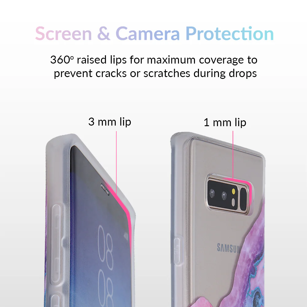 Geode Glitter Clear Samsung Case - Image 31
