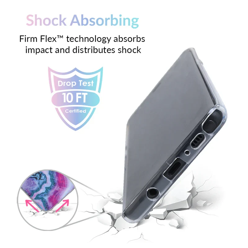 Geode Glitter Clear Samsung Case - Image 34