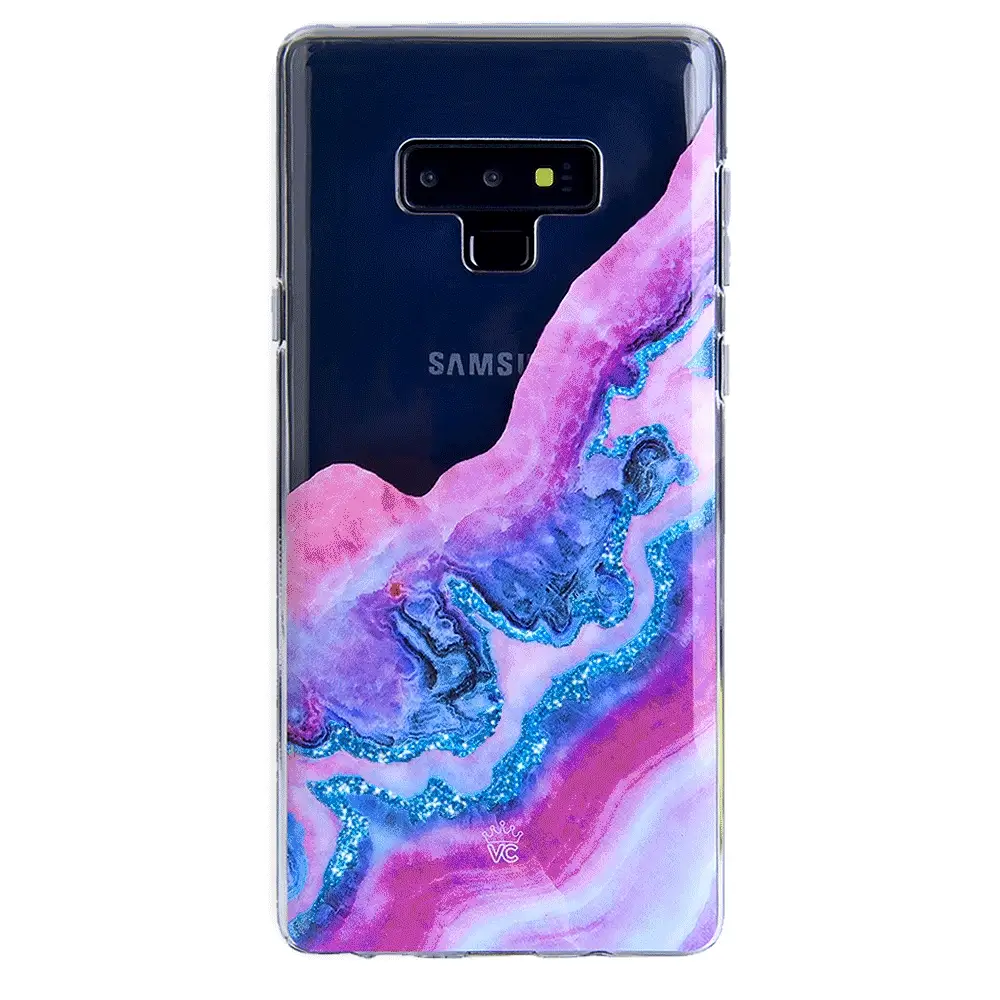Geode Glitter Clear Samsung Case - Image 36
