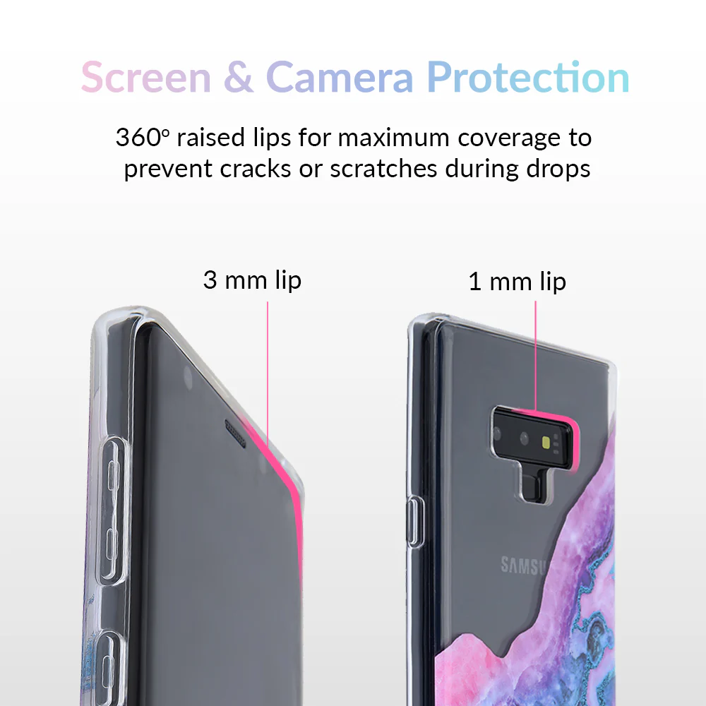 Geode Glitter Clear Samsung Case - Image 38