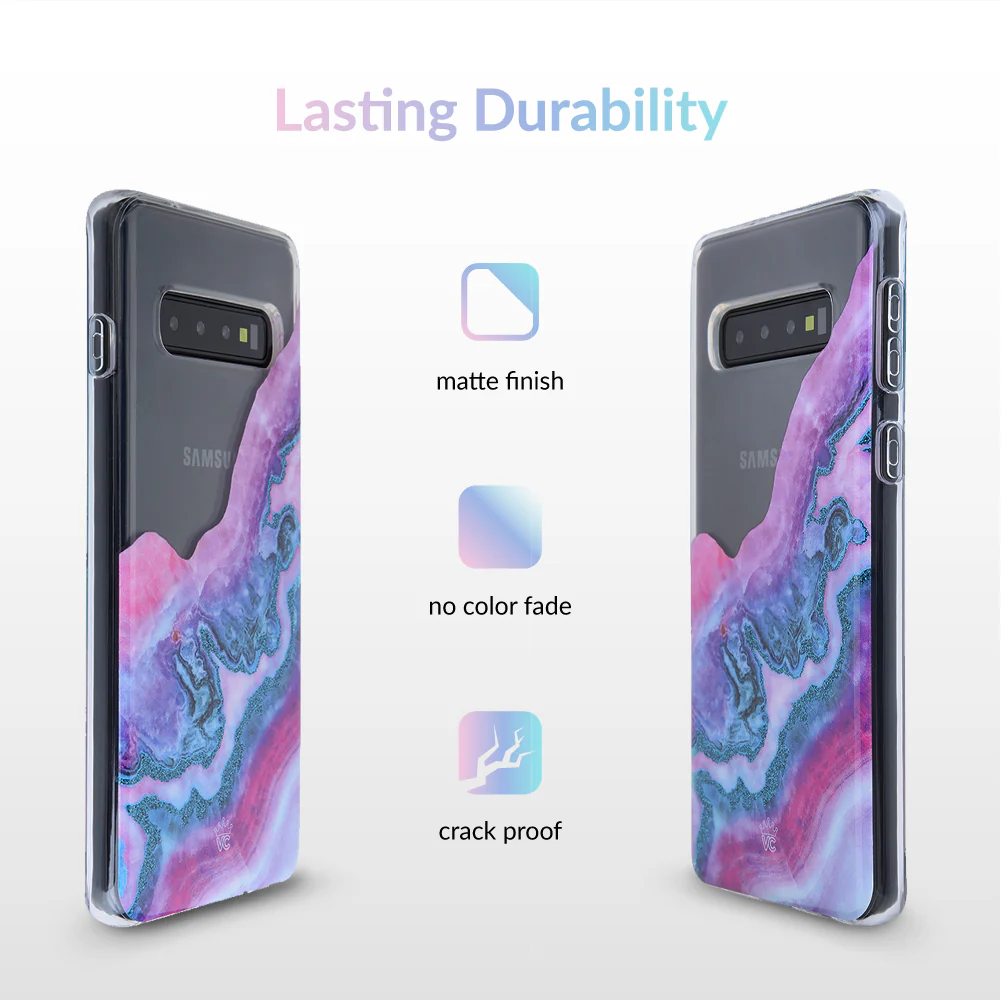 Geode Glitter Clear Samsung Case - Image 46