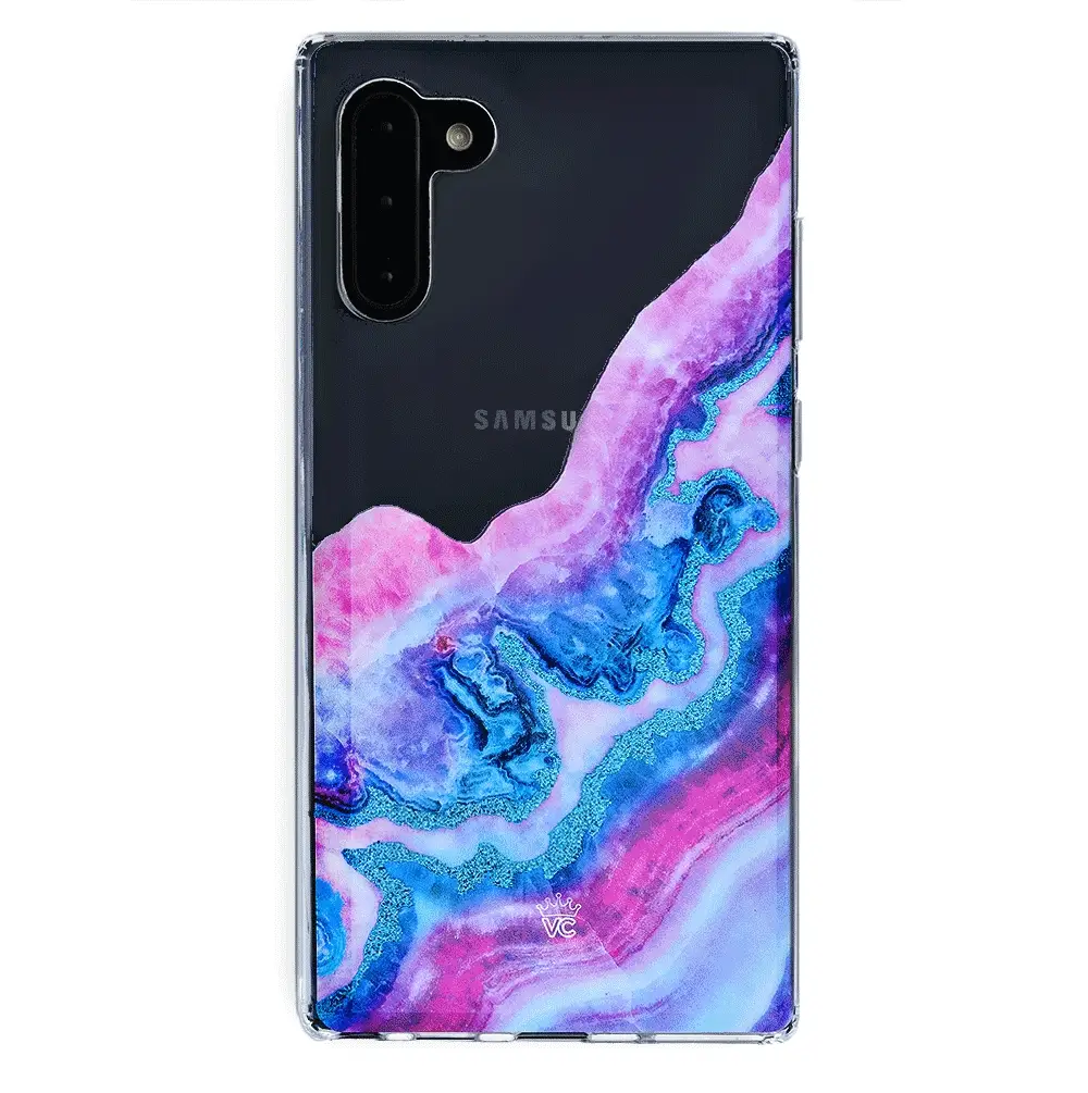 Geode Glitter Clear Samsung Case - Image 61