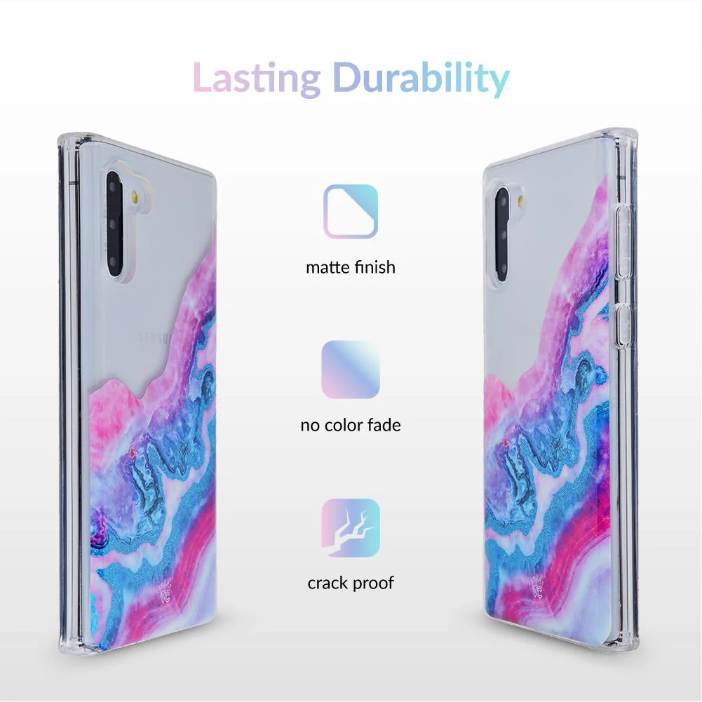 Geode Glitter Clear Samsung Case - Image 64