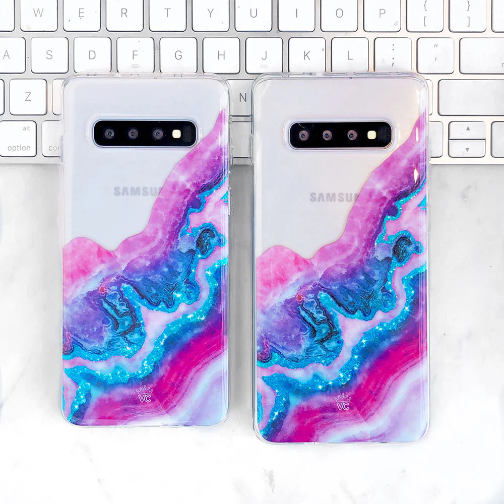 Geode Glitter Clear Samsung Case - Image 7
