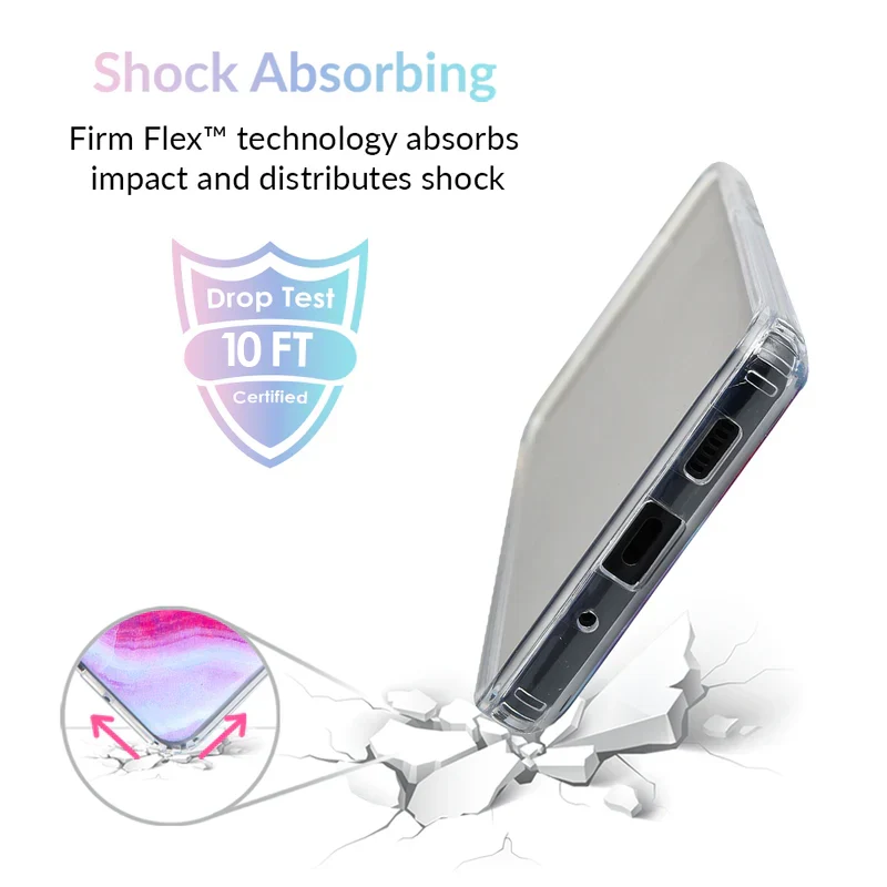 Geode Glitter Clear Samsung Case - Image 73