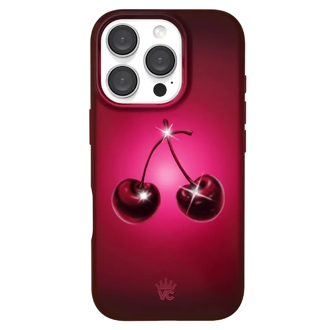 Black Cherry Crystal iPhone Case - Image 13