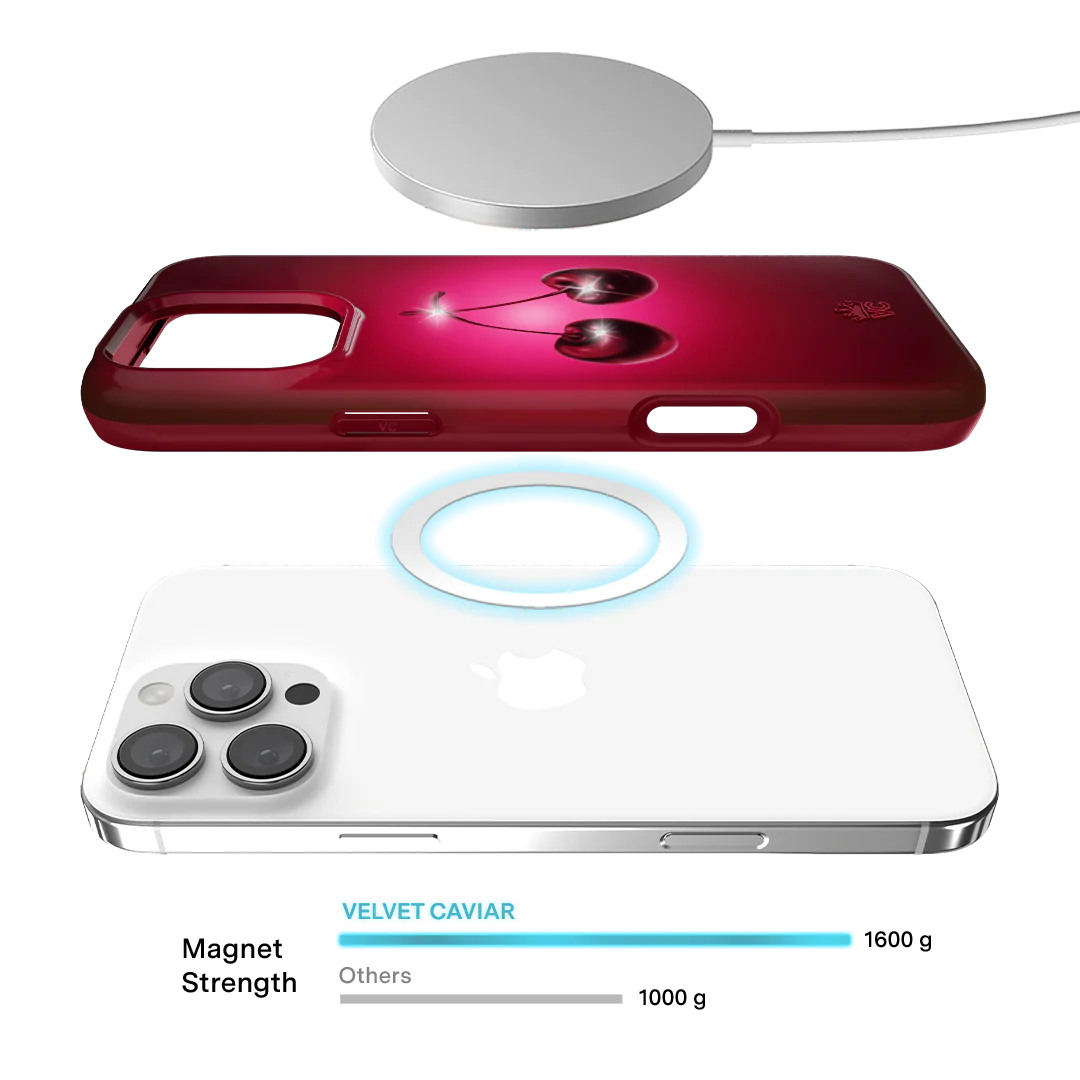 Black Cherry Crystal iPhone Case - Image 16